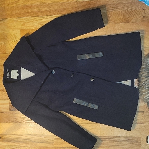 SOIA & KYO Asymmetrical Peacoat - Picture 2 of 9
